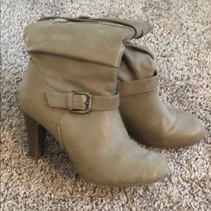 Tan boots